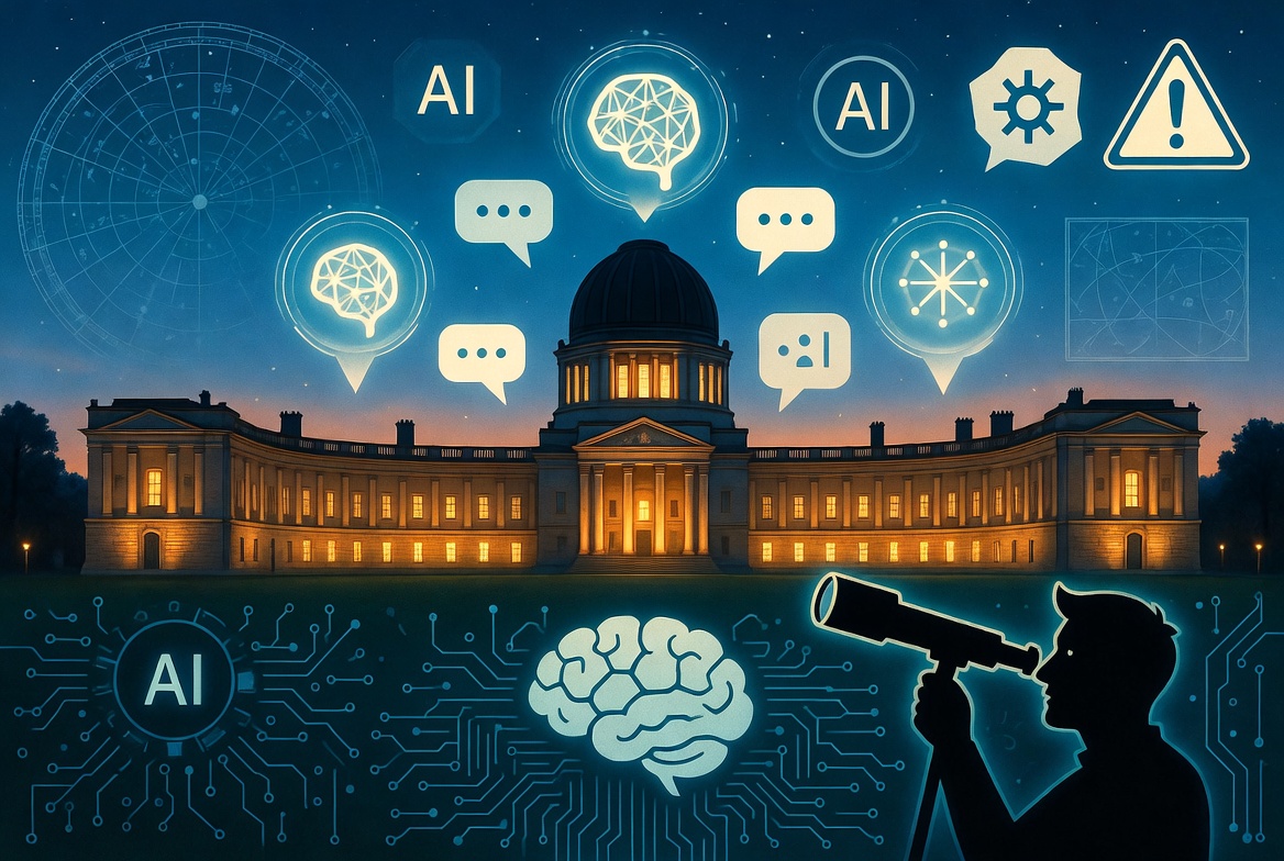 即时AI答案可能让人类变“笨”：英国皇家天文台发出严肃警告
