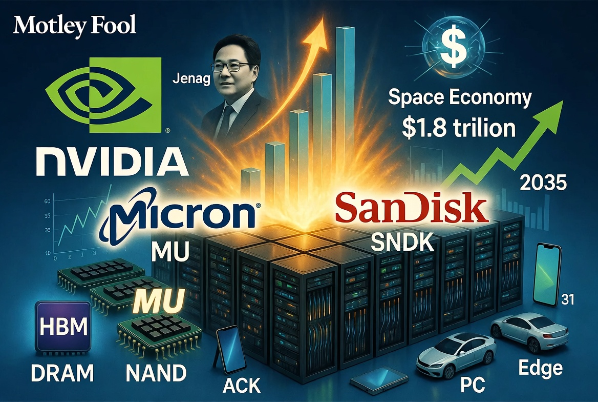 AI推理超级周期正式开启：美光科技与SanDisk将成为最大赢家