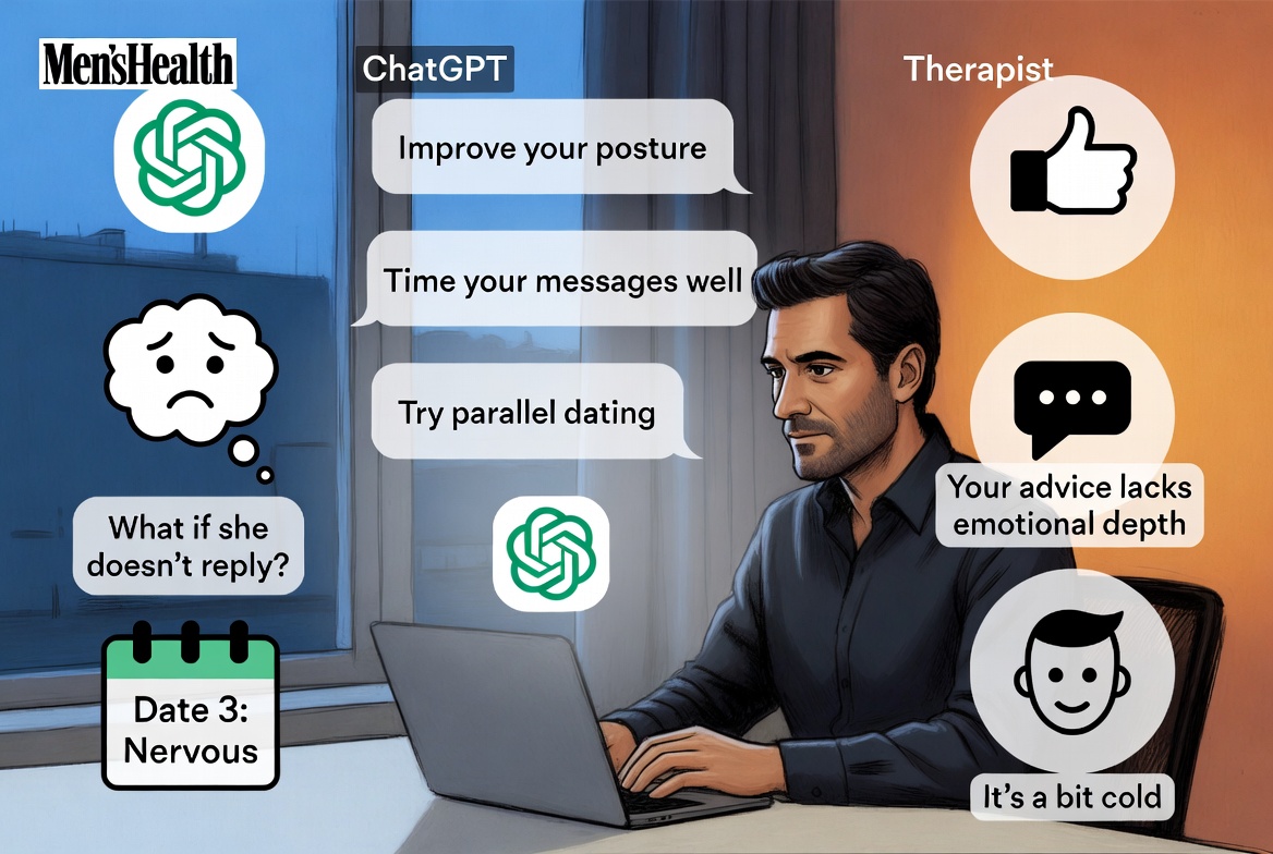我让ChatGPT教我如何与女性聊天：它是在把我变成“混蛋”吗？