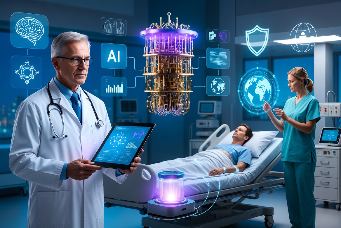 量子计算 vs AI在医疗健康中的差异与融合：领导者为何必须现在准备